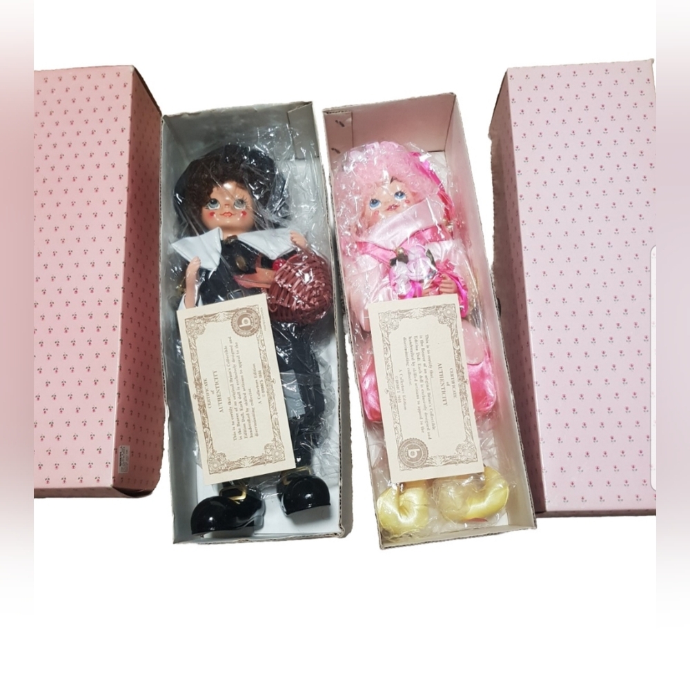 Collectable items 1987 Brinn dolls (NEVER OPENED)